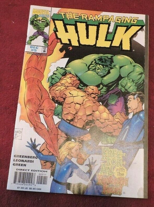 Marvel Presents: The Incredible HULK, Direct Edition #5