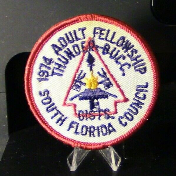BSA: South Florida Council 1974 Adult Fellowship, Thunder BUCC Patch