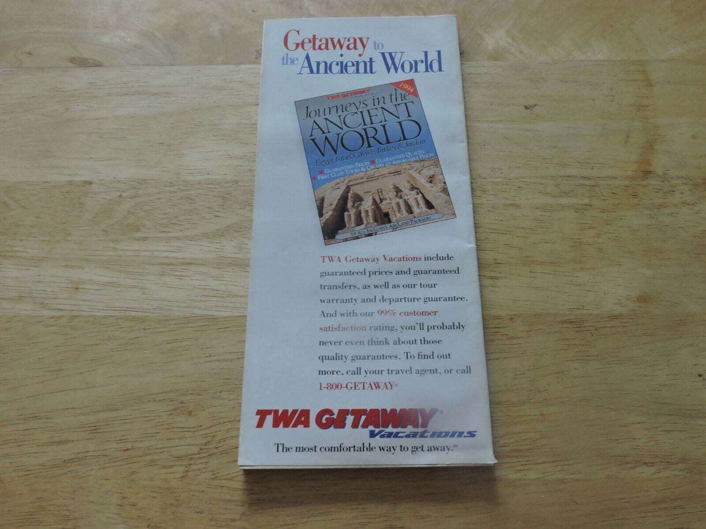 TWA Worldwide Timetable Effective December 15, 1993