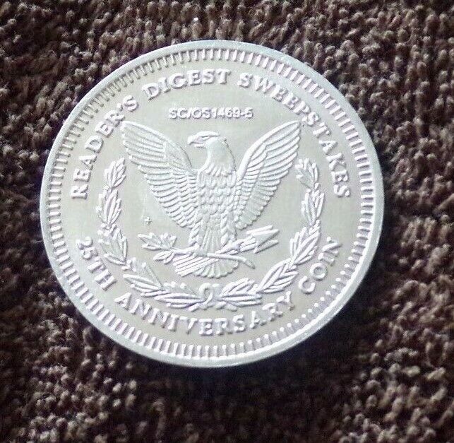 Readers Digest Sweepstakes 25th Anniversary Coin