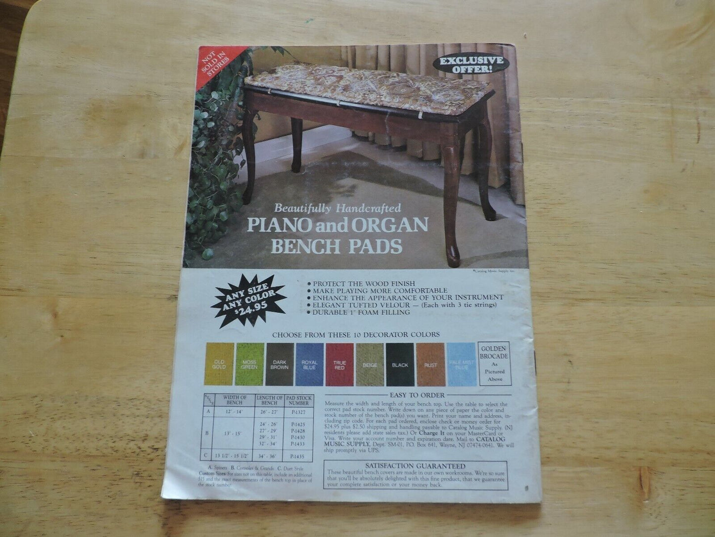 Sheet Music Magazine: For Piano & Guitar, June/July 1987