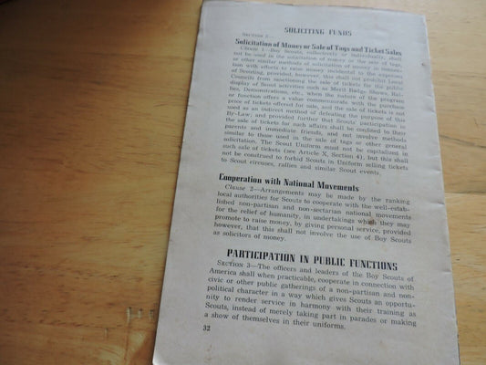 VINTAGE: 1945 THE TROOP COMMITTEE, BOY SCOUTS OF AMERICA