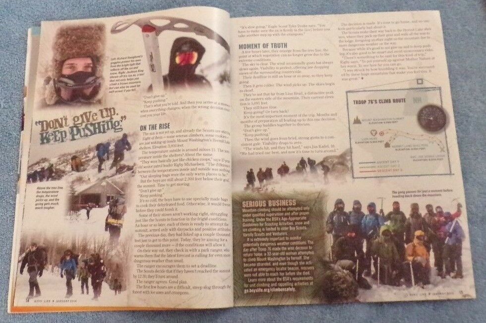 Boys' Life Magazine January 2016 Issue