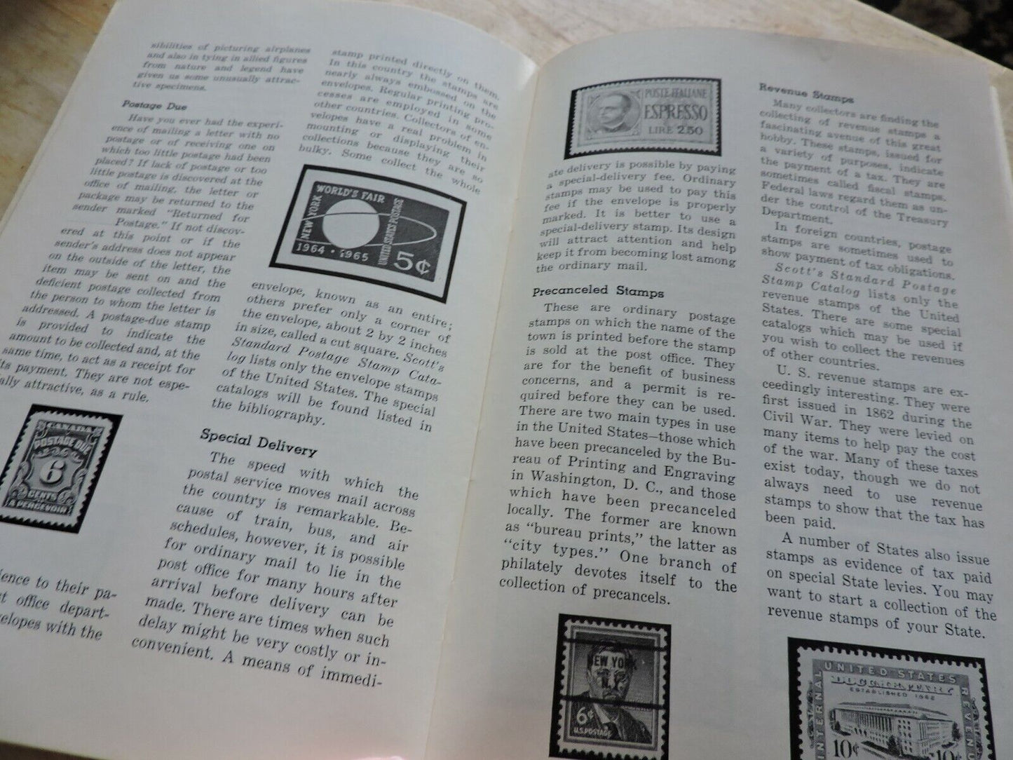 BOY SCOUT MERIT BADGE BOOK: STAMP COLLECTING  1966