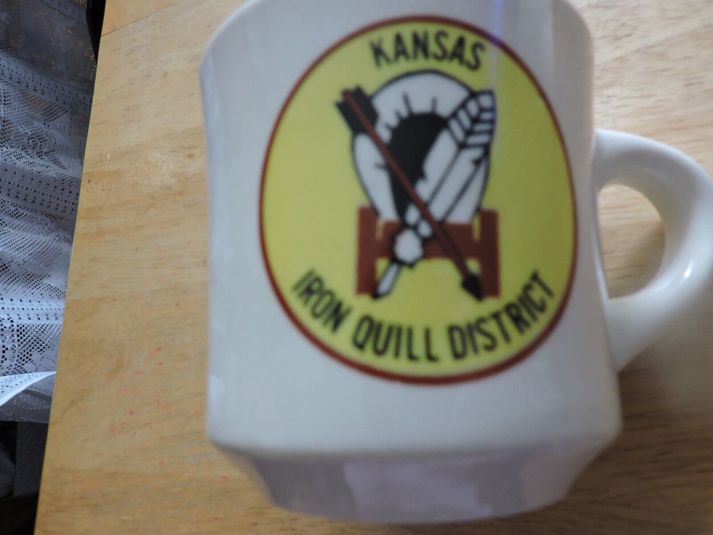 BOY SCOUT: KANSAS IRON QUILL DISTRICT COFFEE MUG