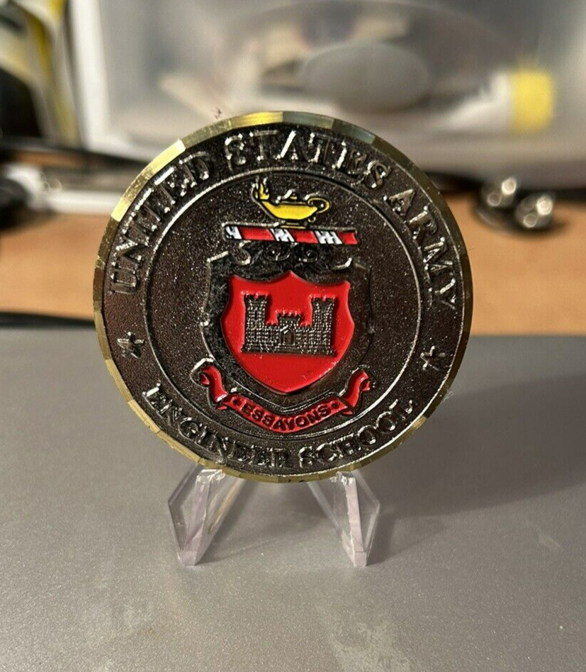 Challenge Coin: Engineer School, Team of Teams, Major May Challenge Coin