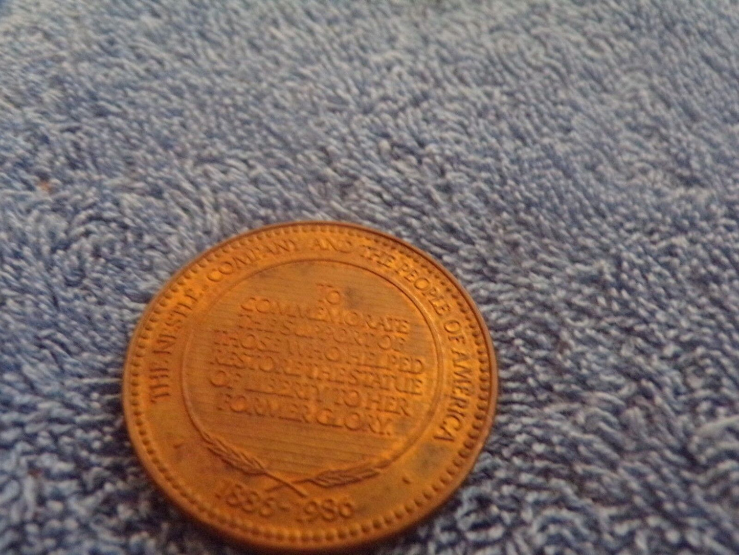 The Nestle Company Commemorative Coin: Statue of Liberty Restoration