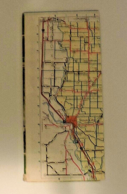 1974 Official Highway Folding Map: Iowa