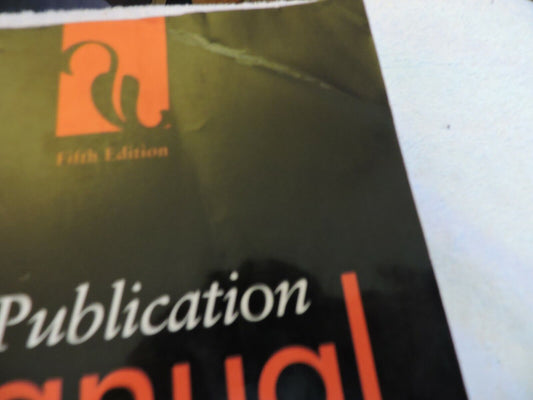 PUBLICATION MANUAL OF THE AMERICAN PSYCHOLOGICAL ASSOCIATION FIFTH EDITION