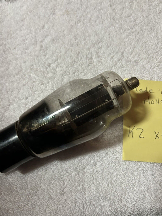 UNTESTED UNKNOWN BRAND MADE IN HOLAND KZ X&A RADIO TUBE
