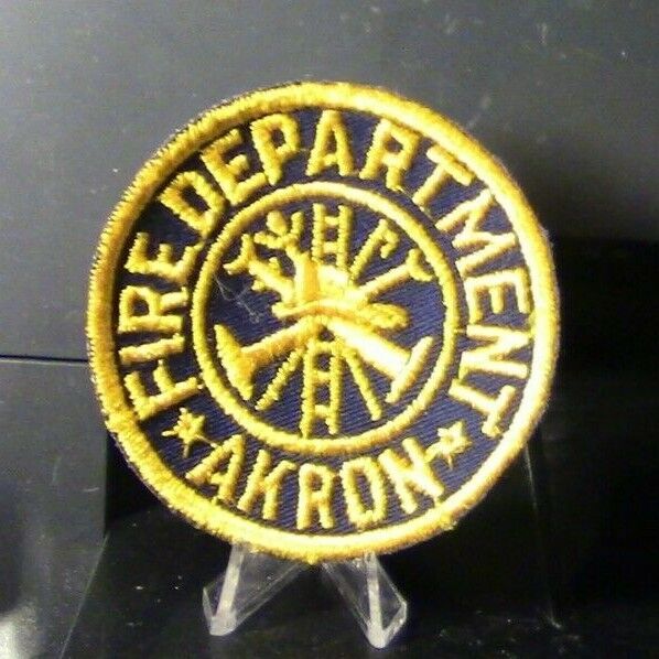 Fire Department, Akron Ohio Patch