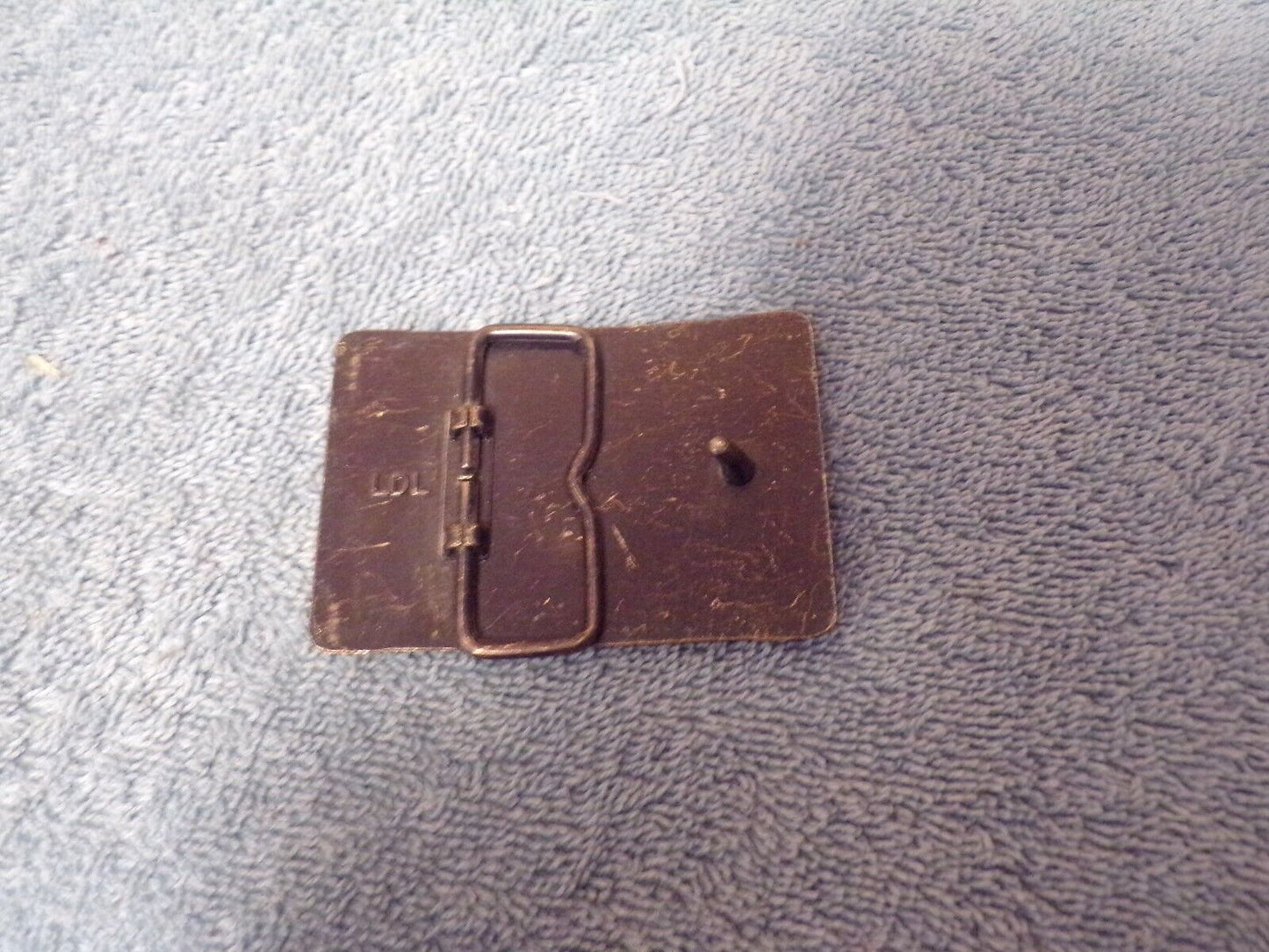 "Old Gold Lights" Belt Buckle