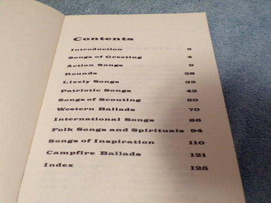 Boy Scout Songbook 1982 Printing