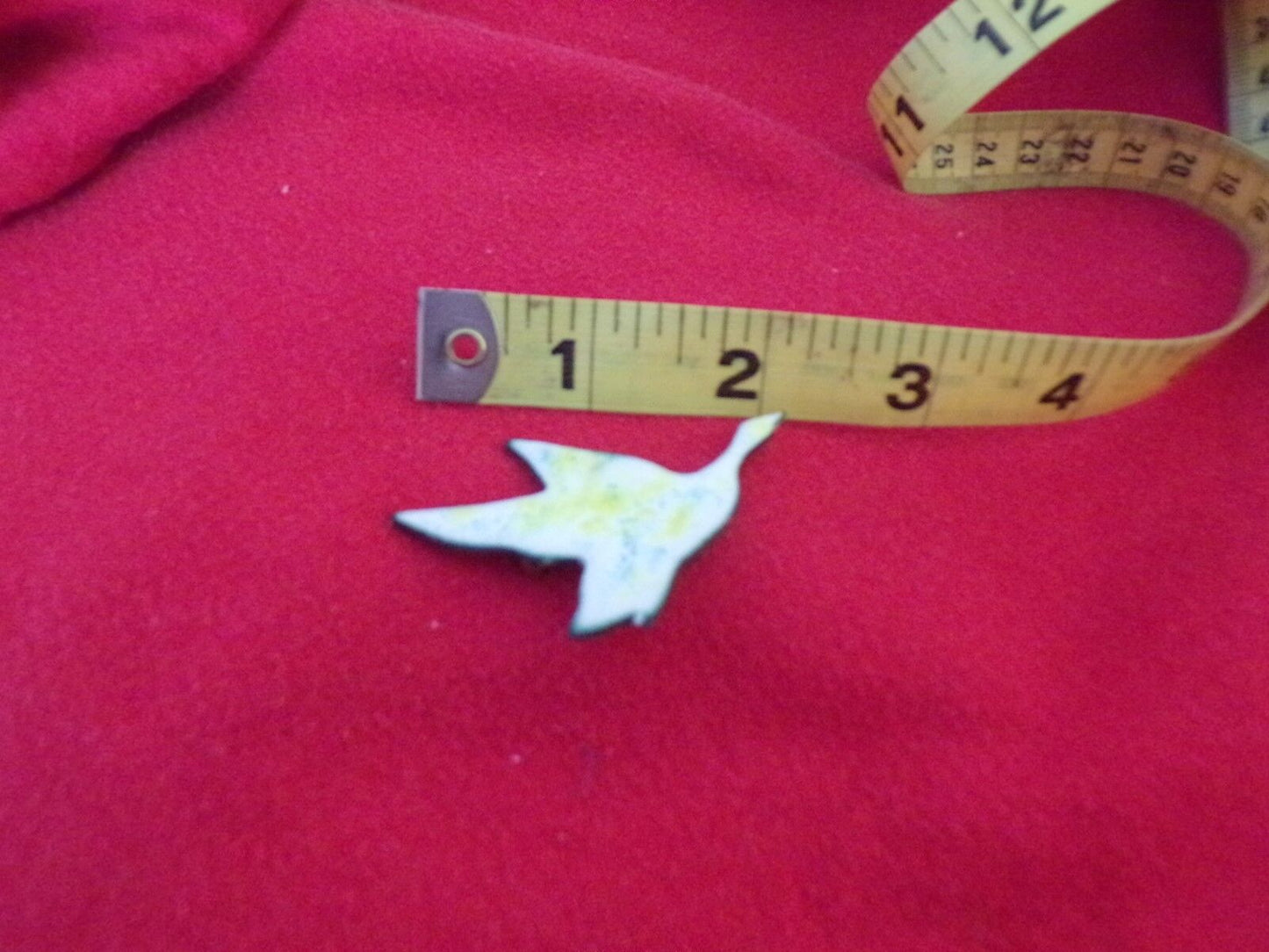 Vintage Enamle Duck Pin