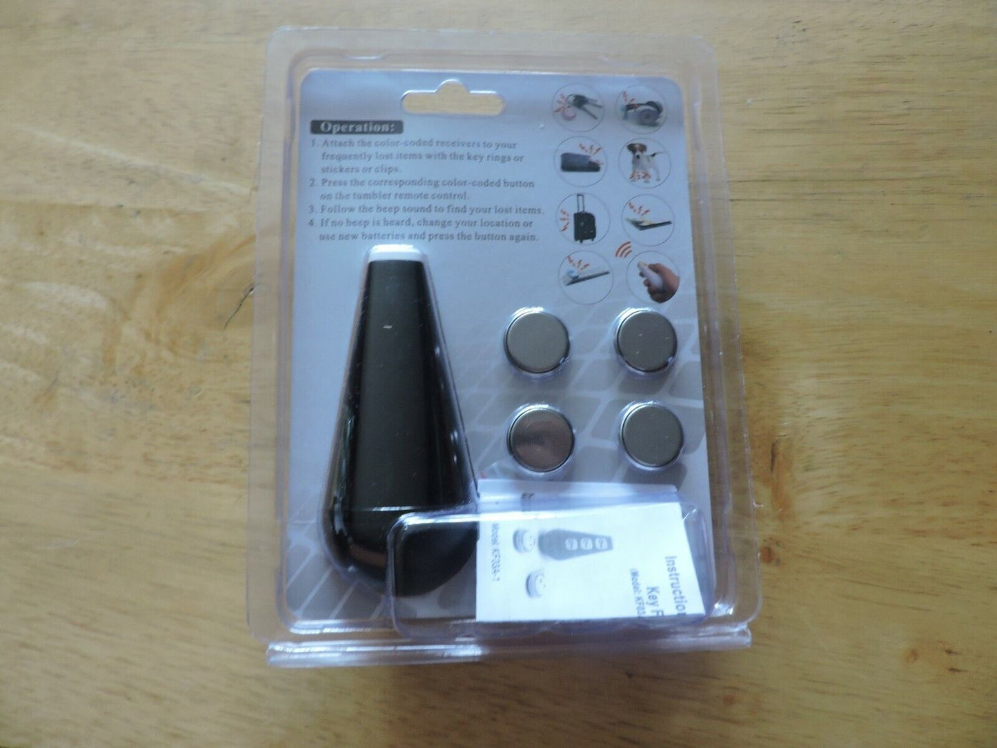 Key Finder System ( finder with three locators)