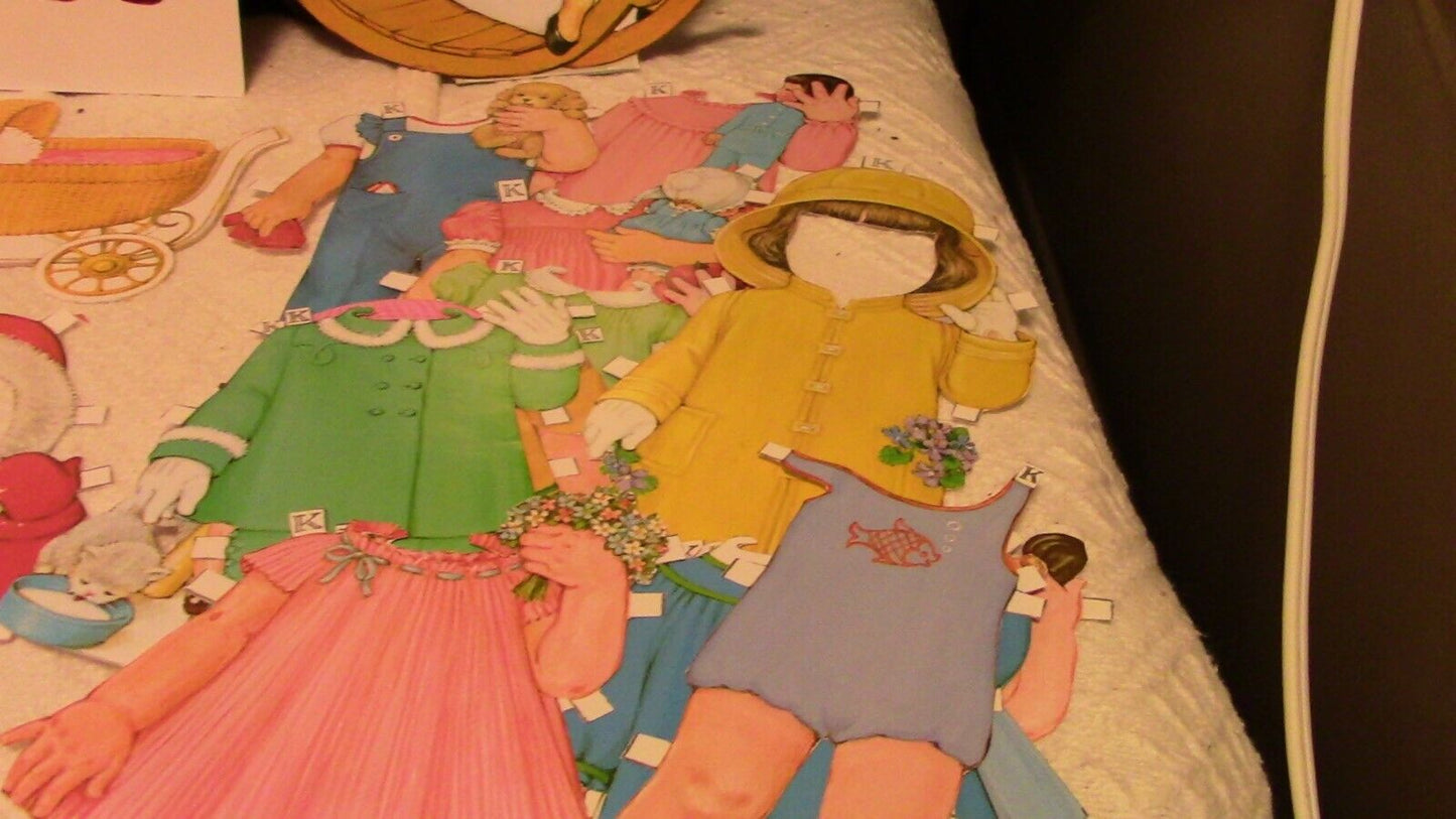 BEST FRIEND PAPER DOLLS--KATE AND CHARLES