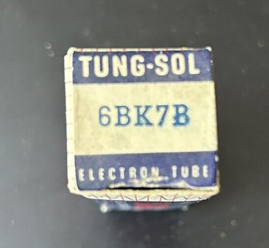 Tung-Sol Electron Tube (Radio/TV) #6BK7B