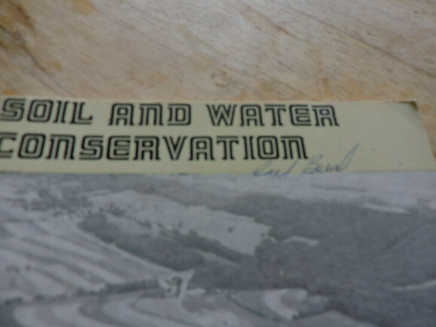 BOY SCOUT MERIT BADGE BOOK: SOIL AND WATER CONSERVATION 1972