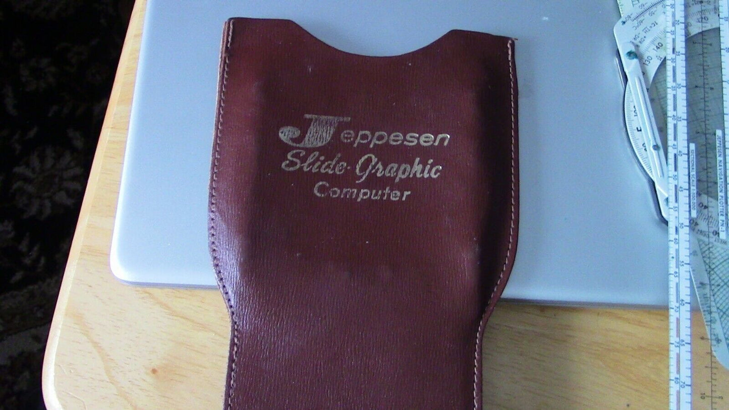 Jeppesen Slide Graphic Computer and Navigation Plotter