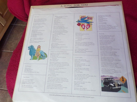 Carpenters 'A Song For You' A&M Records