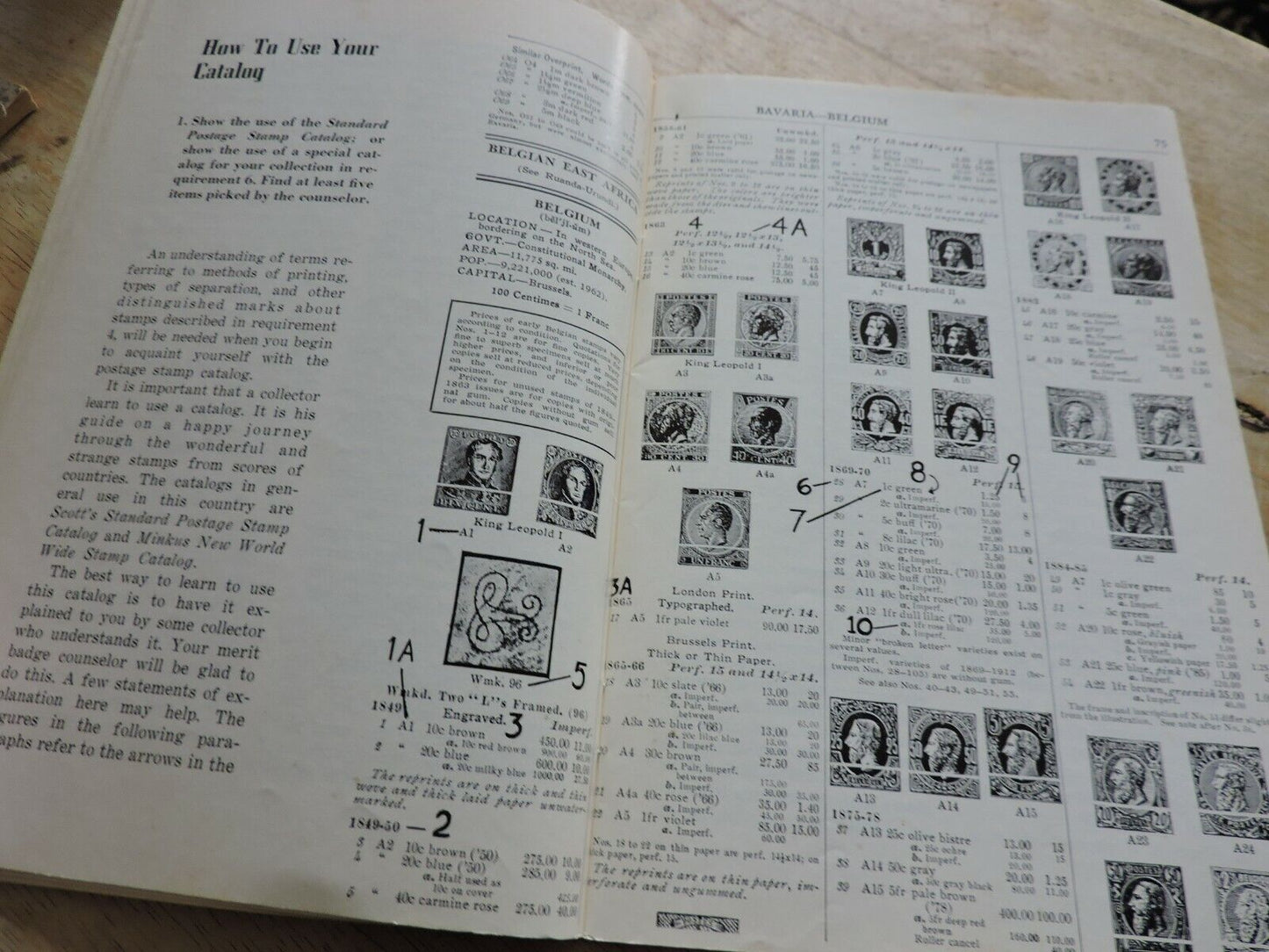 BOY SCOUT MERIT BADGE BOOK: STAMP COLLECTING  1966