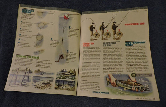 Boy's Life April 2011 Issue Features: Fishing