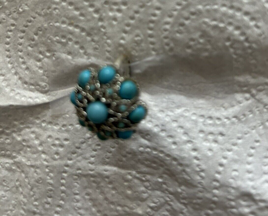 TURQUOISE RING ( SIZE 6.5 OR 7)