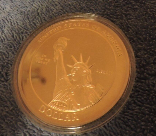 Abraham Lincoln Gold Plated Collectors Coin