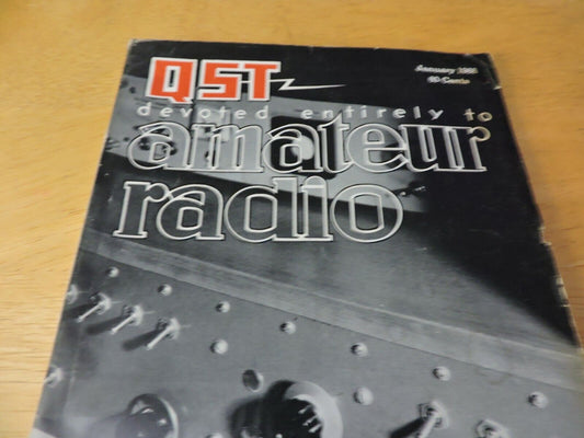 QST AMATEUR RADIO MAGAZINE JANUARY 1966