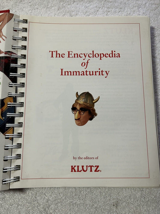 The Encyclopedia of Immaturity : How to Never Grow Up (2007, UK-B Format...