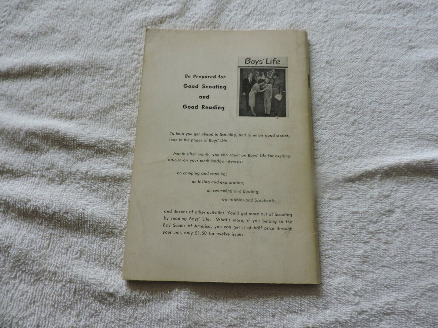 Boy Scouts of America Merit Badge Series First Aid 1963