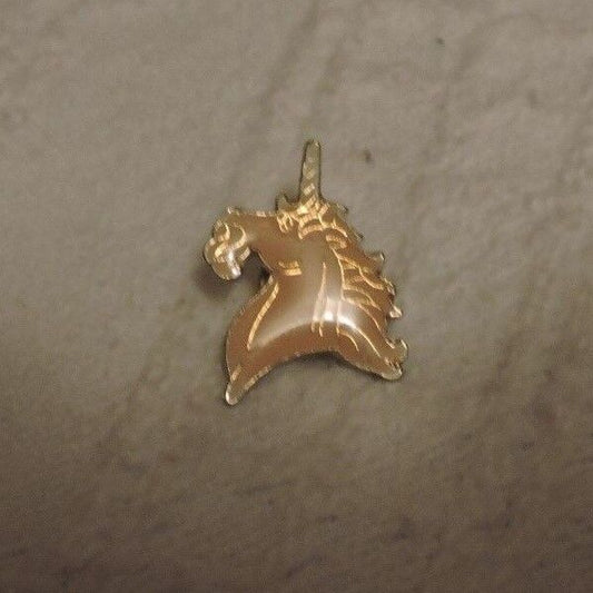 Yellow Unicorn Lapel Pin