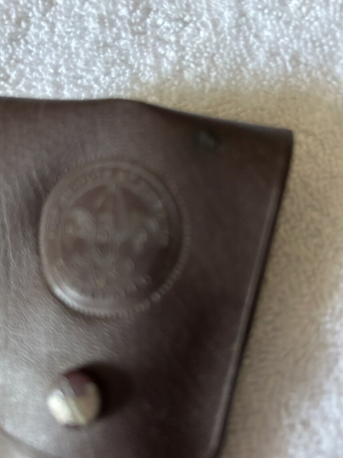 BOY SCOUT STERLING SILVER 3 PIECE FULL SIZE UTENSIL SET WITH CASE (7 INCH)