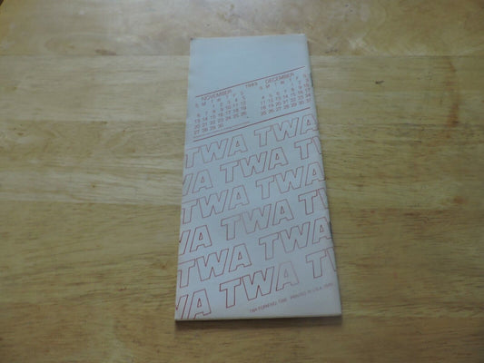 TWA Timeline Effective October 30, 1983