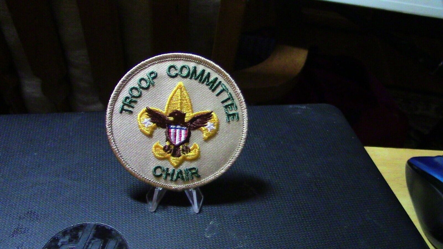BSA: Troop Committee Chair Uniform Patch