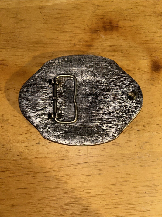 Pewter Belt Buckle:
