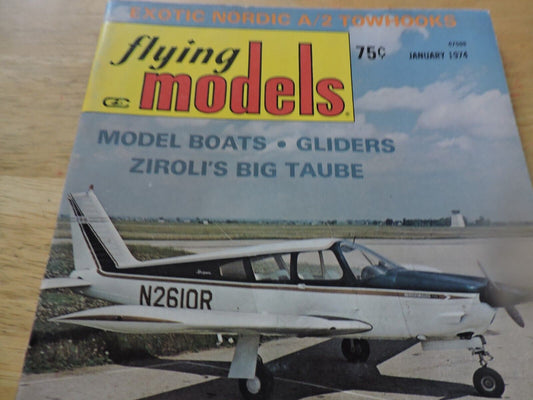 FLYING MODELS JANUARY 1974