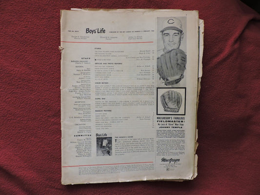 BOY'S LIFE Magazine February 1960