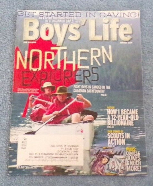 Boys' Life Magazine August 2014 Issue