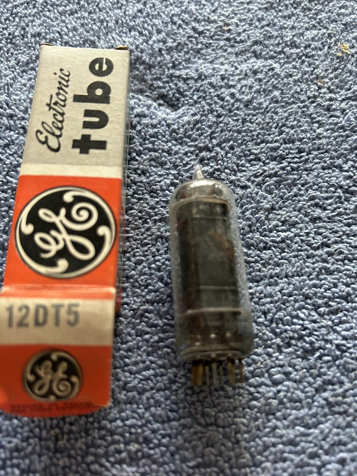GE ELECTRONIC TUBE 12DT5 UNTESTED