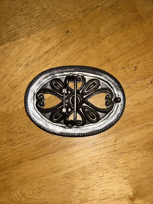 Pewter Belt Buckle ( 4 1/2