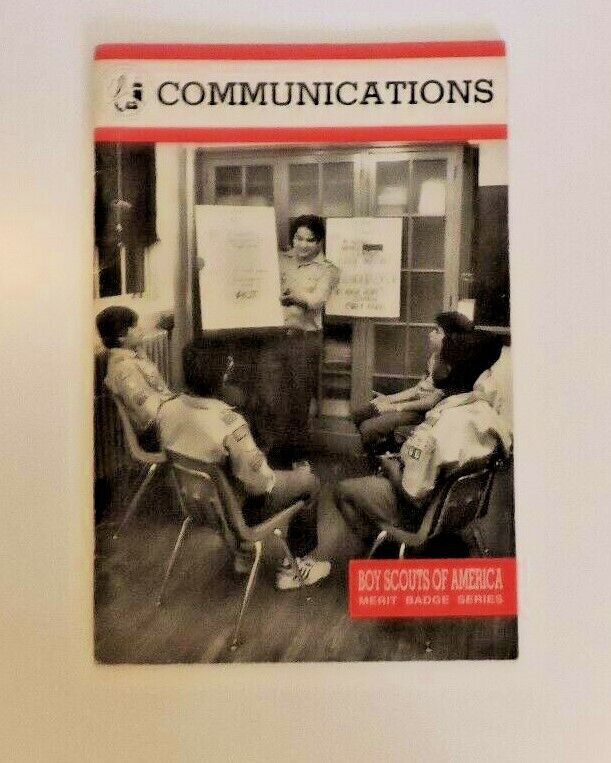Boy Scouts of America Merit Badge Series: Communications 1992 Printing