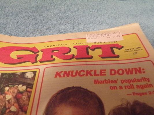Grit: America's Family Newspaper (July 9-15, 1989 Edition)