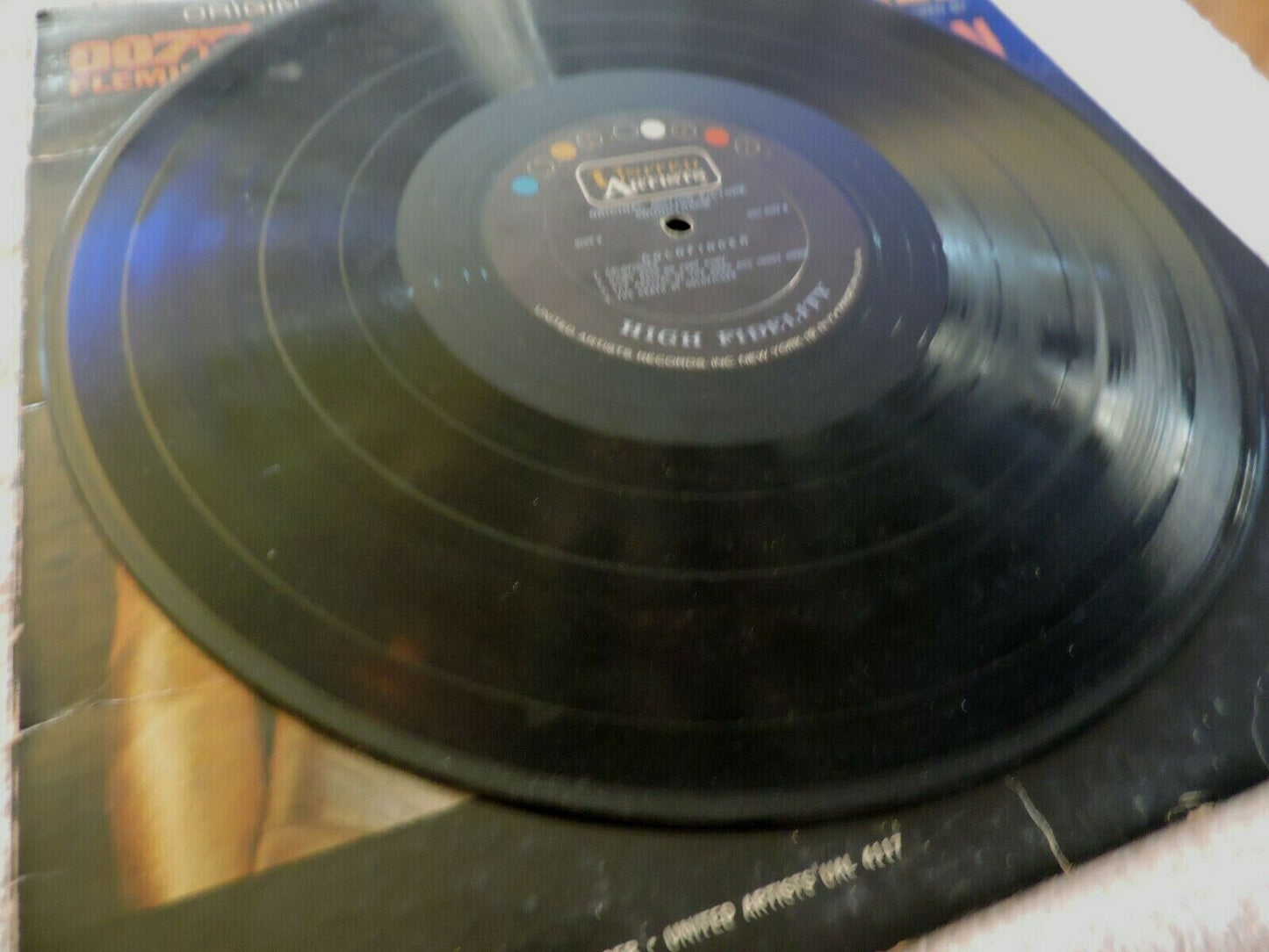 007 IAN FLEMING'S GOLDFINGER ORIGINAL MOTION PICTURE SOUND TRACK