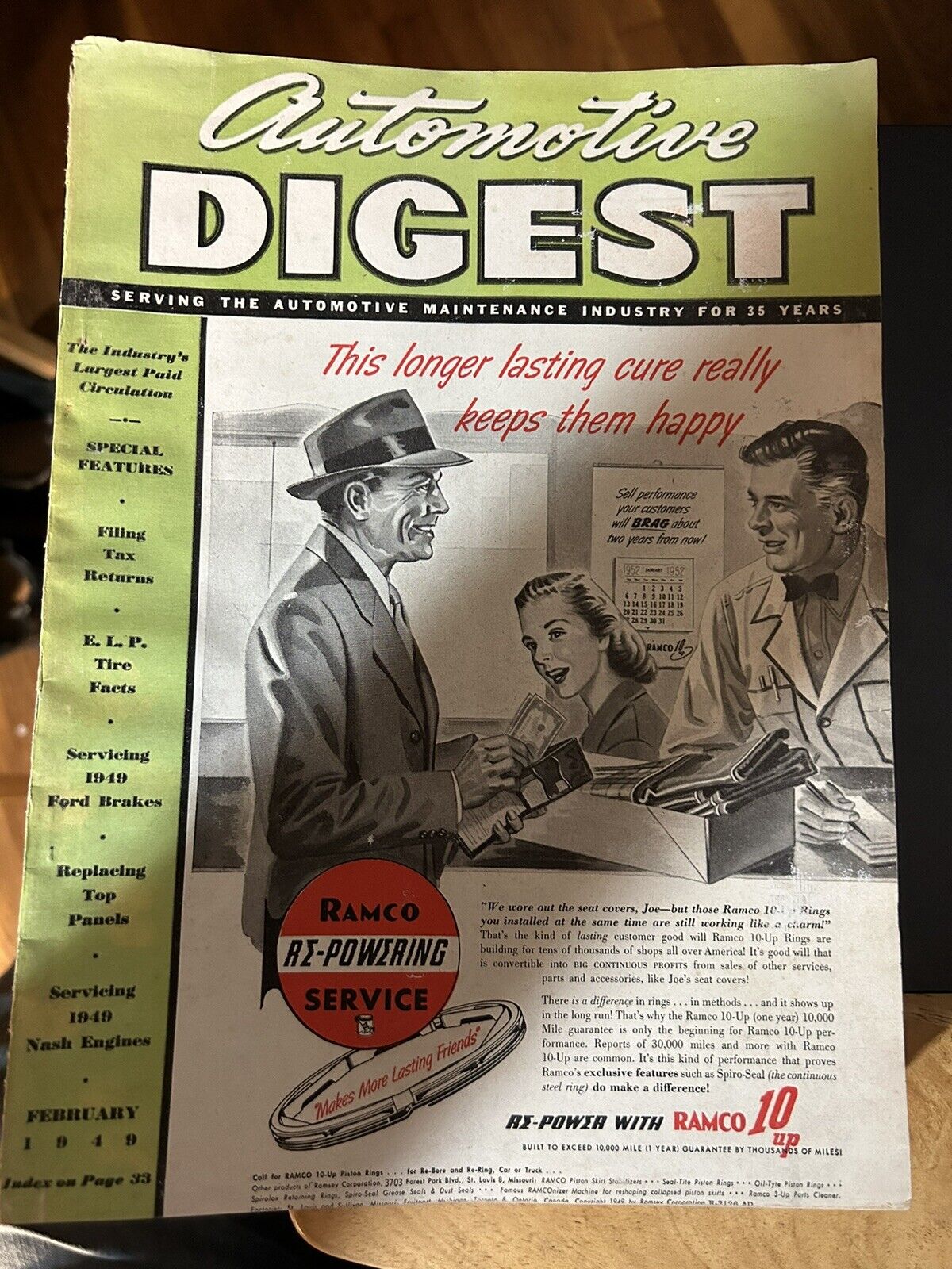 AUTOMOTIVE DIGEST MAGAZINE, FEBRUARY 1949