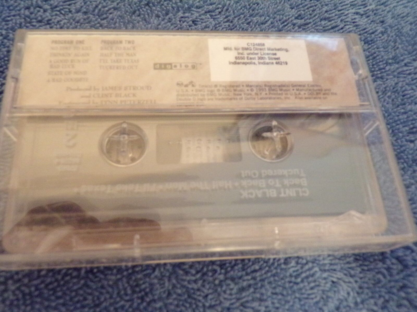 Clint Black - No Time to Kill (Cassette Tape)