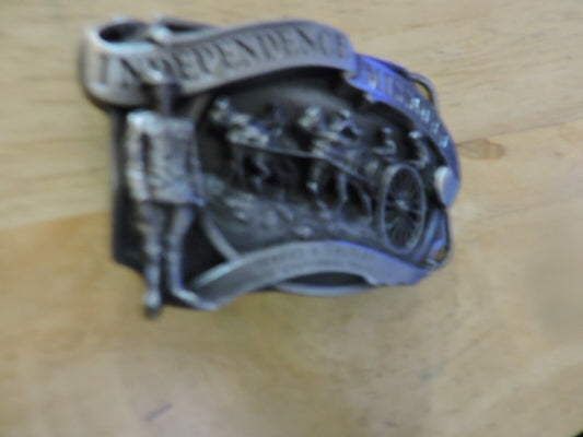 INDENDENCE MISSOURI BELT BUCKLE 337 OF 500 SISKIYOU 1988