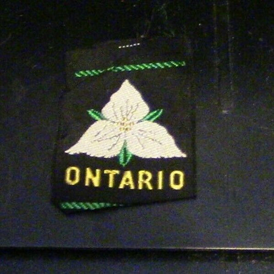 Canadian Boy Scout Program Patch: Ontario, Canada