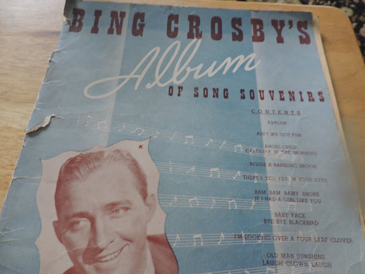 BING CROSBY S ALBUM OF SONG SOUVENIRS 1950