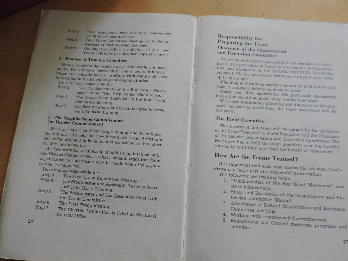 BOY SCOUT OF AMERICA:STARTING A BOY SCOUT TROOP: HOW